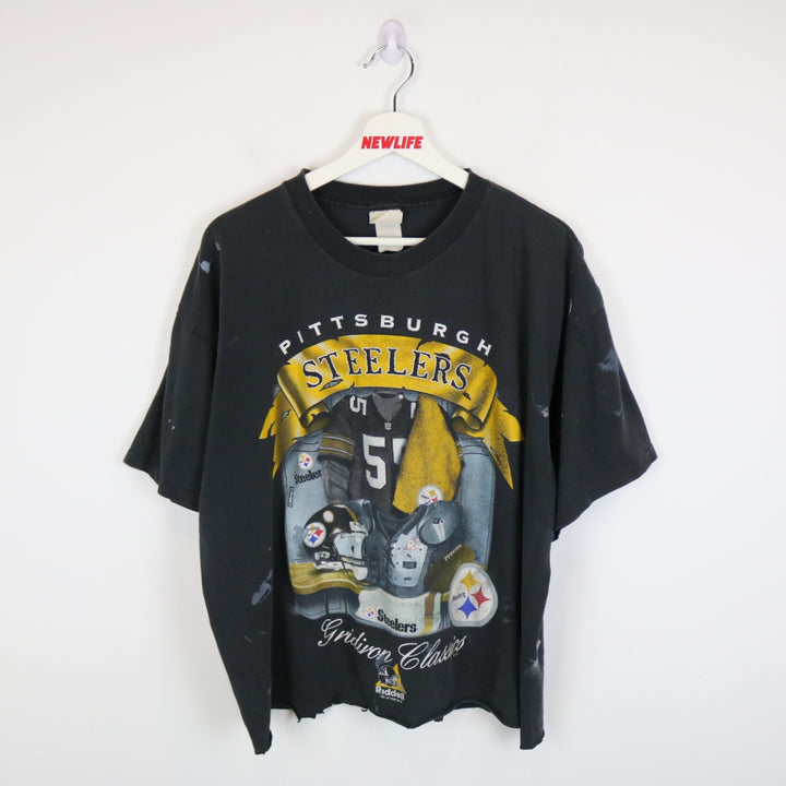 Vintage 1998 Pittsburgh Steelers NFL Tee - XL-NEWLIFE Clothing