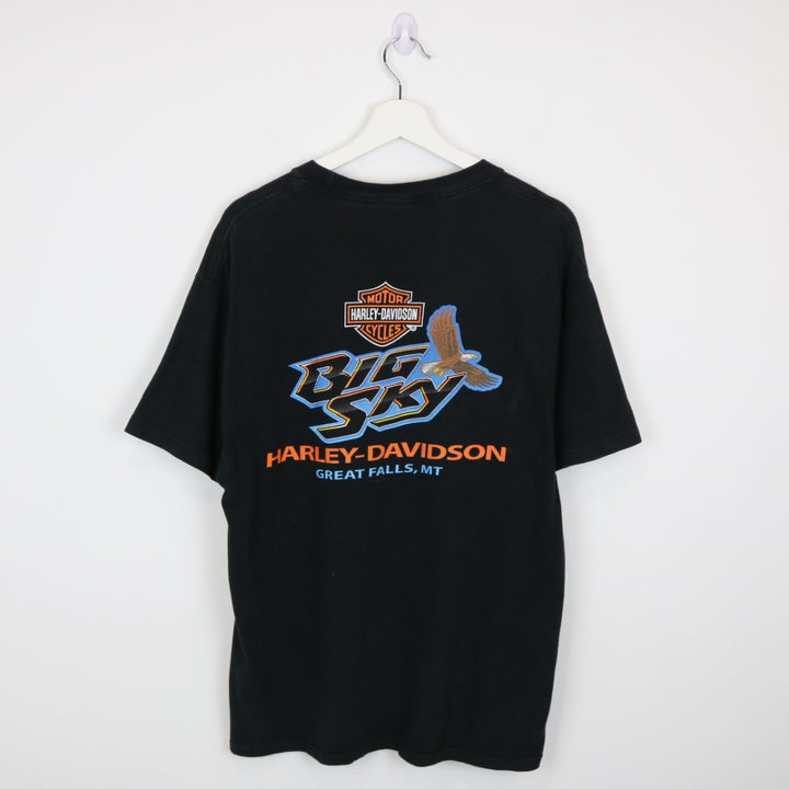 2011 Harley Davidson Great Falls Montana Tee - L-NEWLIFE Clothing