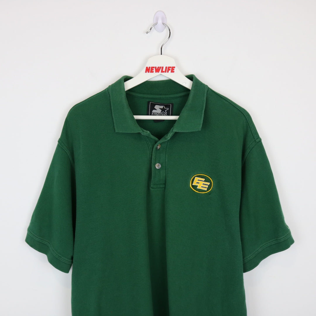 Vintage 90's Edmonton Elks Polo Shirt - XL-NEWLIFE Clothing