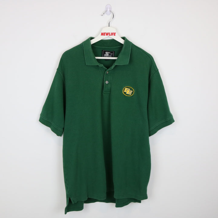 Vintage 90's Edmonton Elks Polo Shirt - XL-NEWLIFE Clothing