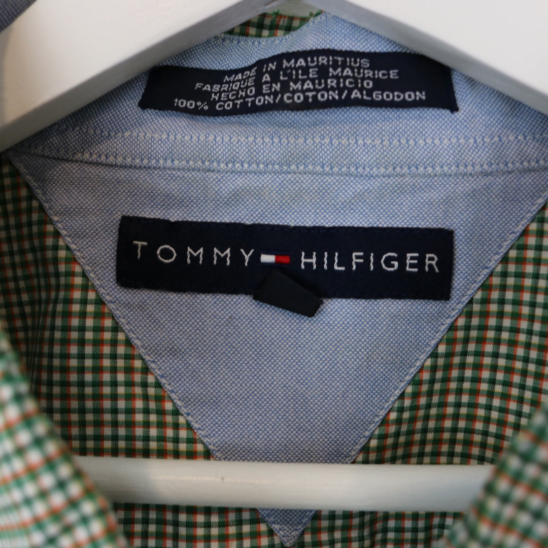 Vintage Tommy Hilfiger Plaid Button Up - L-NEWLIFE Clothing