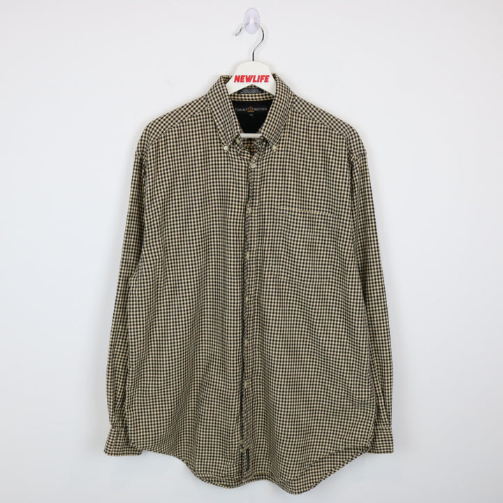 Vintage Tommy Hilfiger Plaid Button Up - L-NEWLIFE Clothing