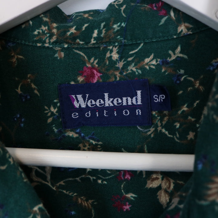 Vintage 90's Weekend Edition Floral Button Up - S-NEWLIFE Clothing