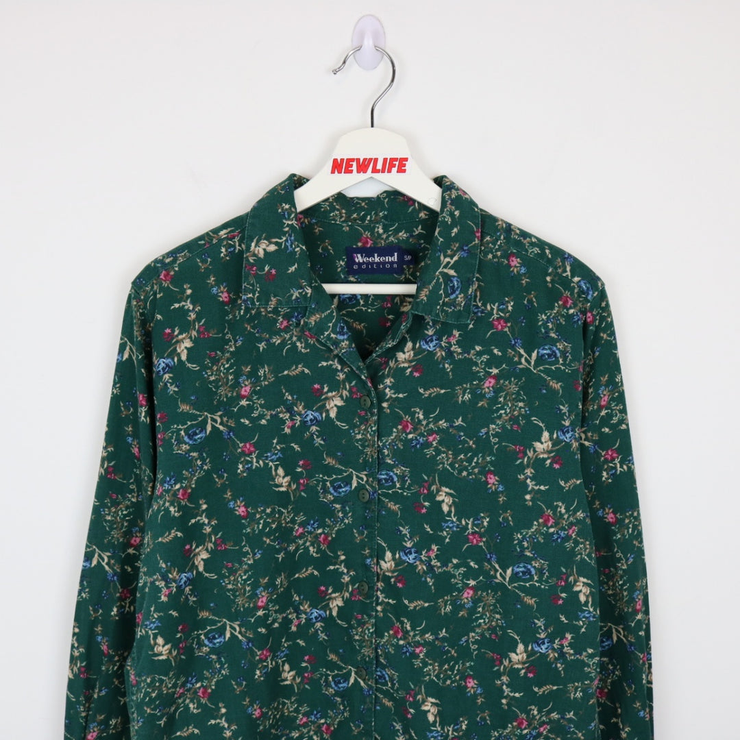 Vintage 90's Weekend Edition Floral Button Up - S-NEWLIFE Clothing