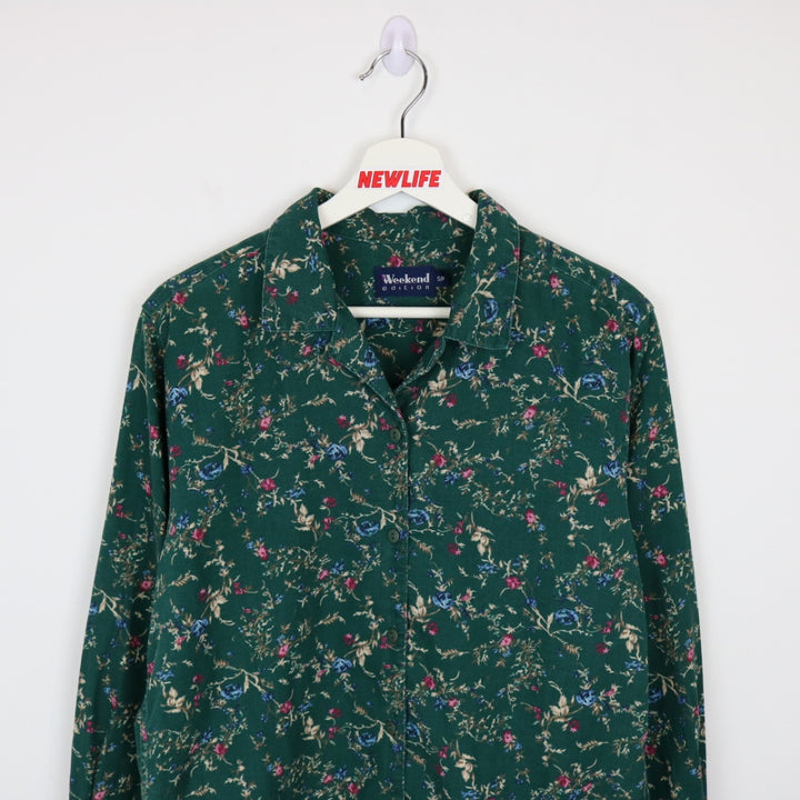 Vintage 90's Weekend Edition Floral Button Up - S-NEWLIFE Clothing