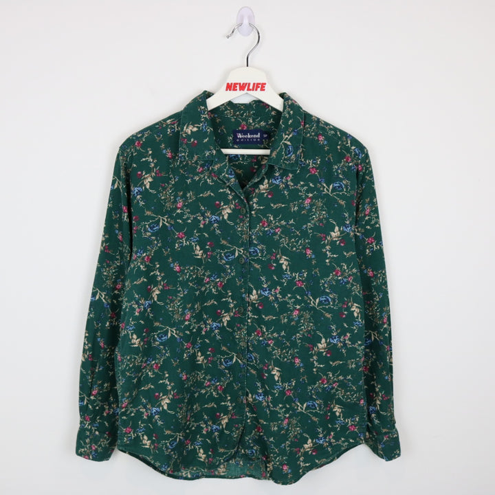 Vintage 90's Weekend Edition Floral Button Up - S-NEWLIFE Clothing