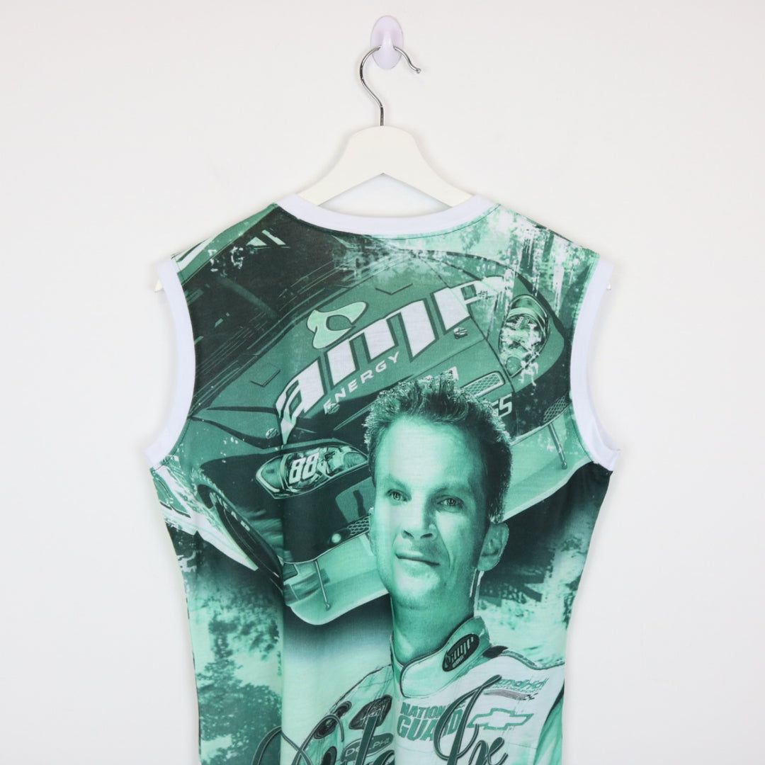 Vintage 00's Dale Jr. Nascar Racing Tank Top - M-NEWLIFE Clothing