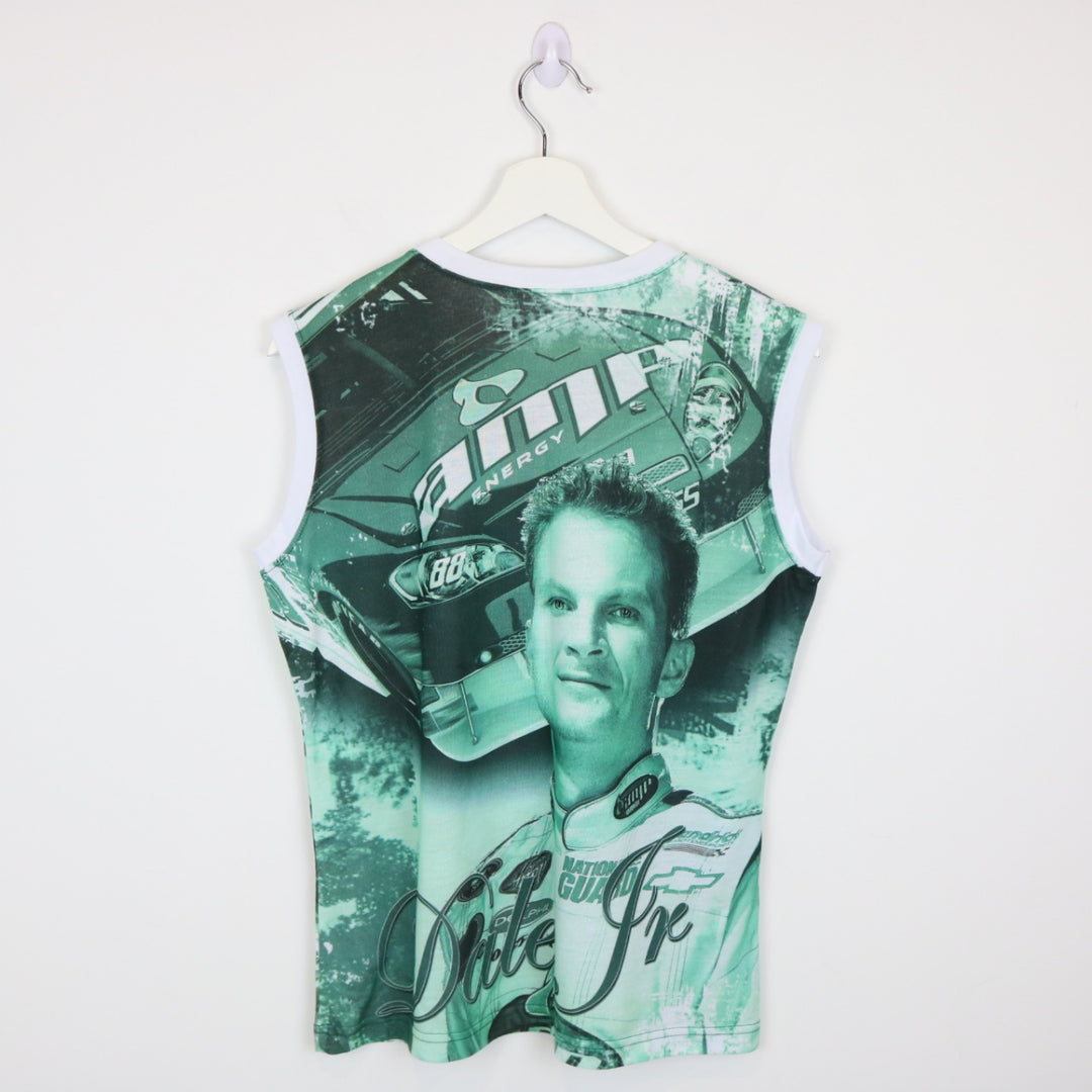 Vintage 00's Dale Jr. Nascar Racing Tank Top - M-NEWLIFE Clothing