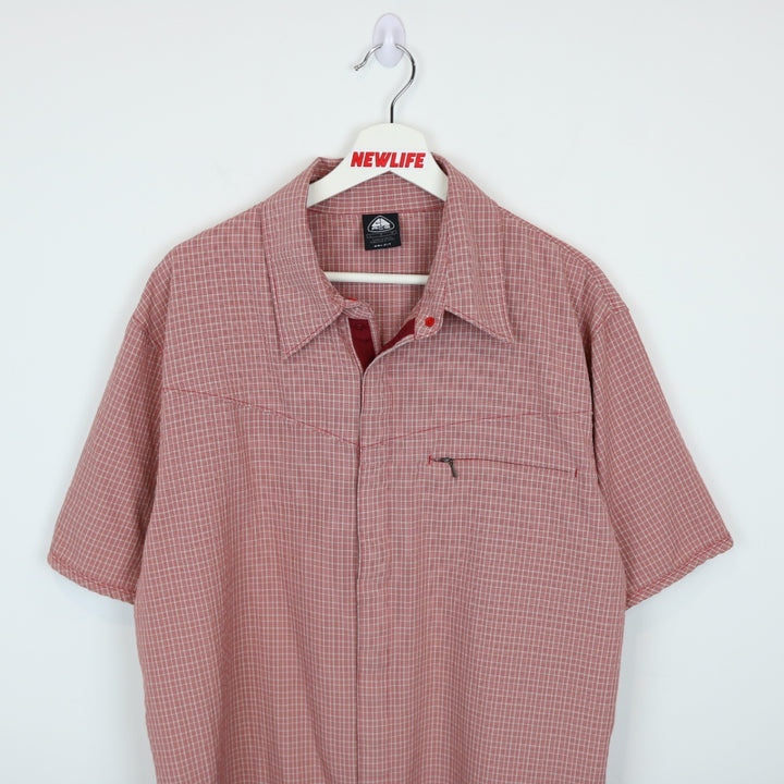 Vintage 00's Nike ACG Short Sleeve Button Up - L-NEWLIFE Clothing