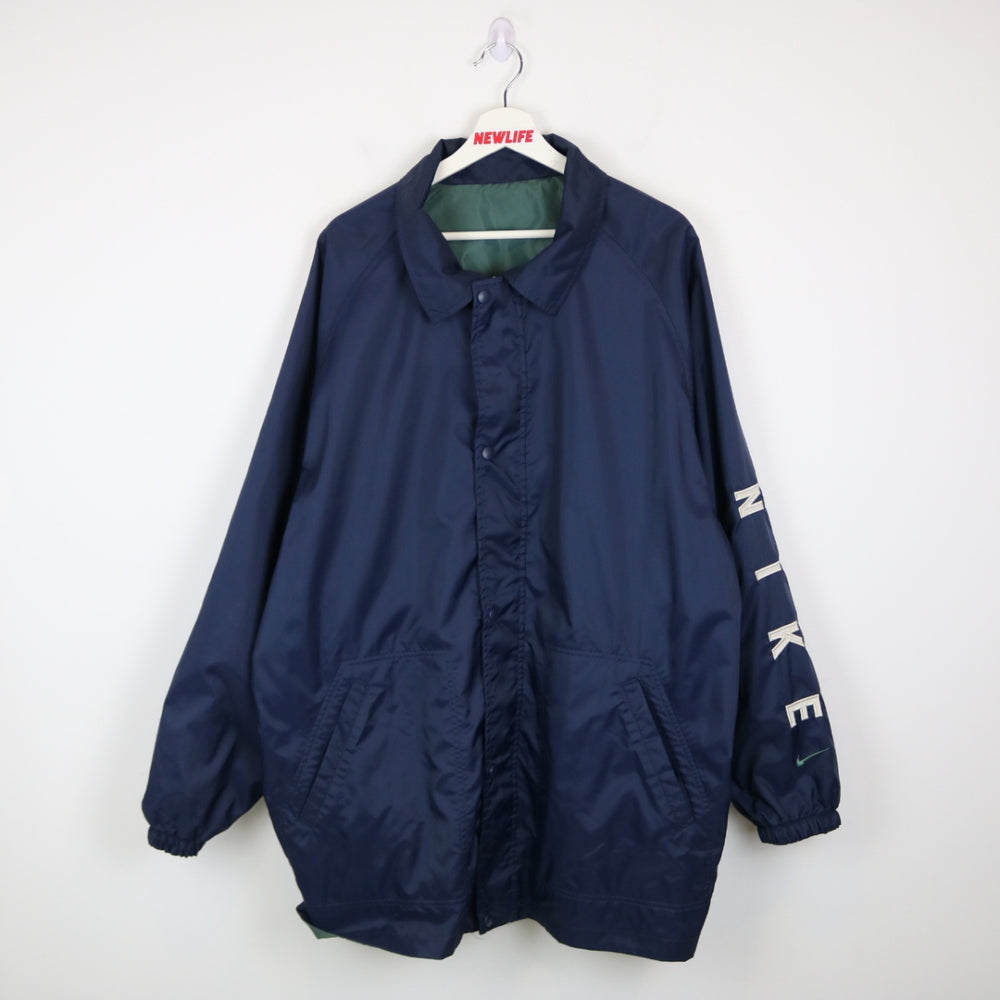 Vintage 90's Nike Reversible Windbreaker Parka Jacket - XL-NEWLIFE Clothing