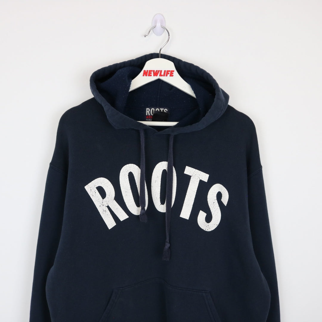 Vintage Roots Spellout Hoodie - L-NEWLIFE Clothing