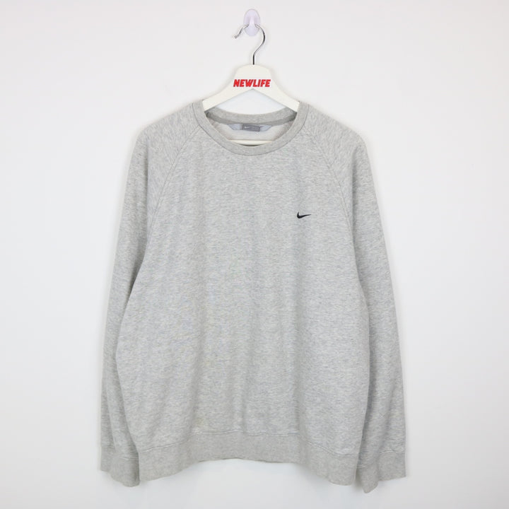 Vintage 00's Nike Mini Swoosh Crewneck - L-NEWLIFE Clothing