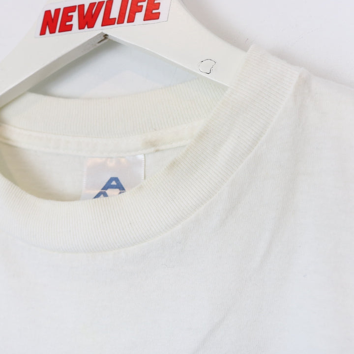 Vintage 00's Alex Hemsky Edmonton Oilers NHL Tee - M-NEWLIFE Clothing