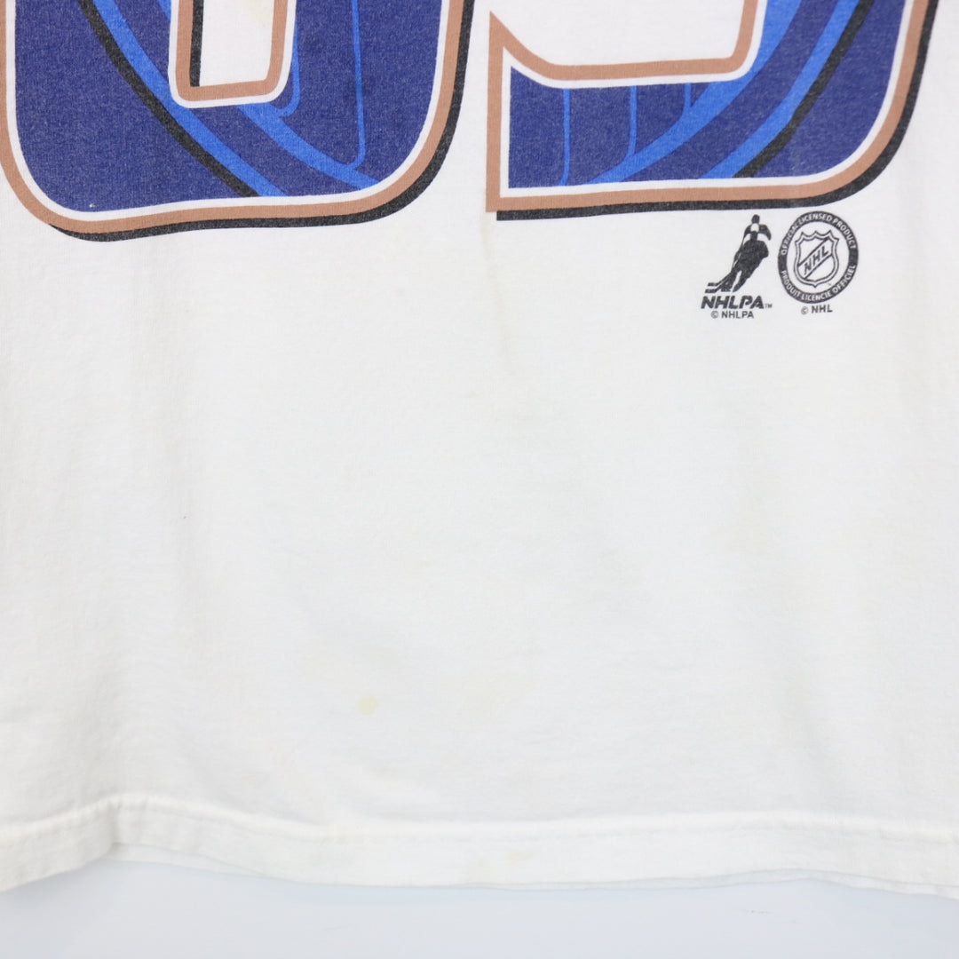 Vintage 00's Alex Hemsky Edmonton Oilers NHL Tee - M-NEWLIFE Clothing
