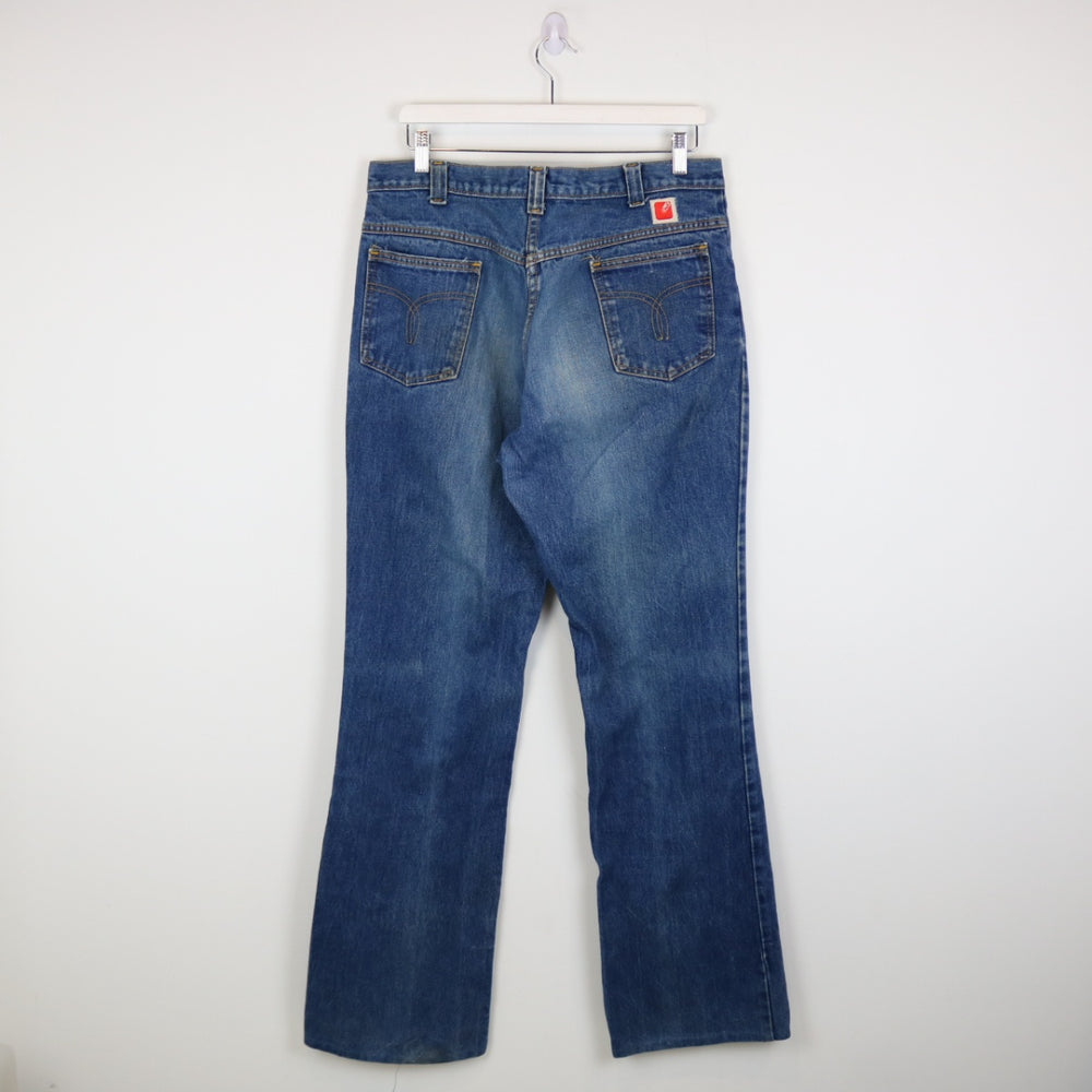 Vintage 70's GWG Flared Denim Jeans - 34"-NEWLIFE Clothing
