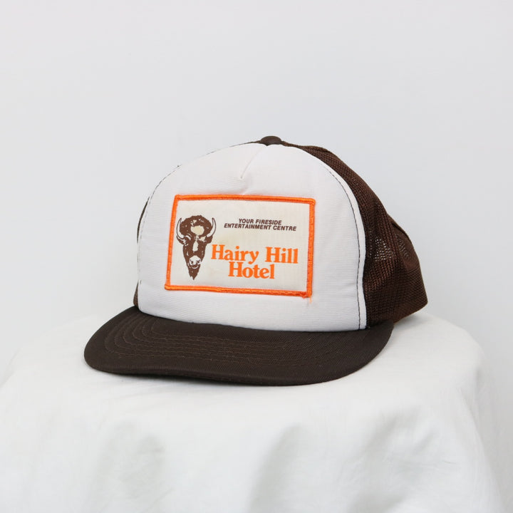 Vintage 80's Hairy Hill Hotel Trucker Hat - OS-NEWLIFE Clothing