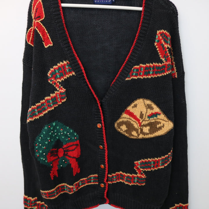 Vintage Christmas Knit Cardigan - M-NEWLIFE Clothing