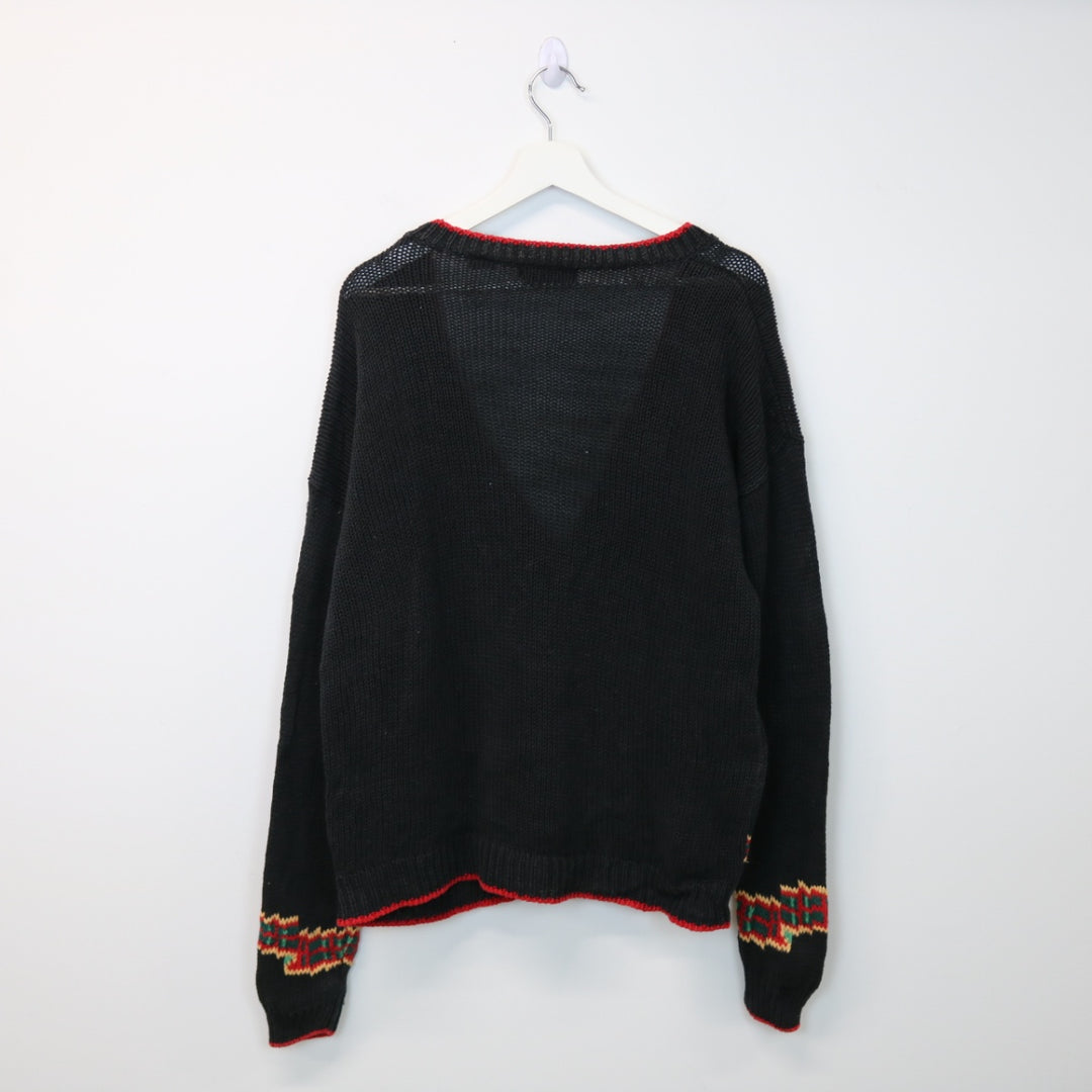 Vintage Christmas Knit Cardigan - M-NEWLIFE Clothing