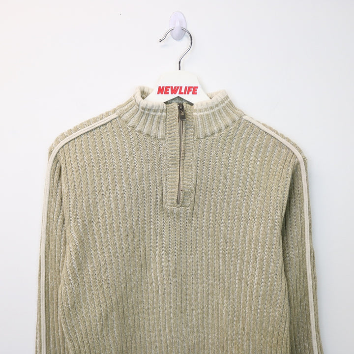 Vintage Point Zero Quarter Zip Knit Sweater - S-NEWLIFE Clothing