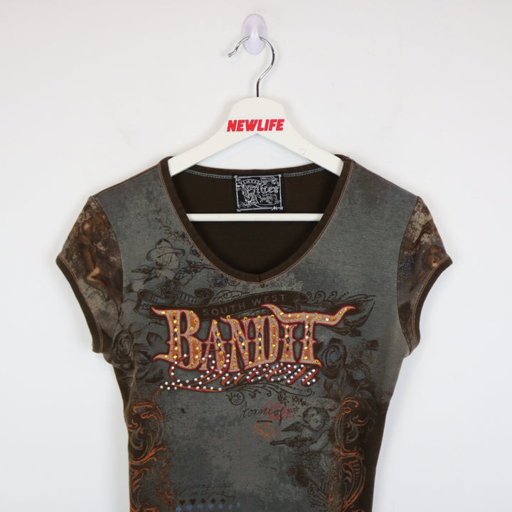 Vintage Y2K Southwest Bandit Tee - M-NEWLIFE Clothing