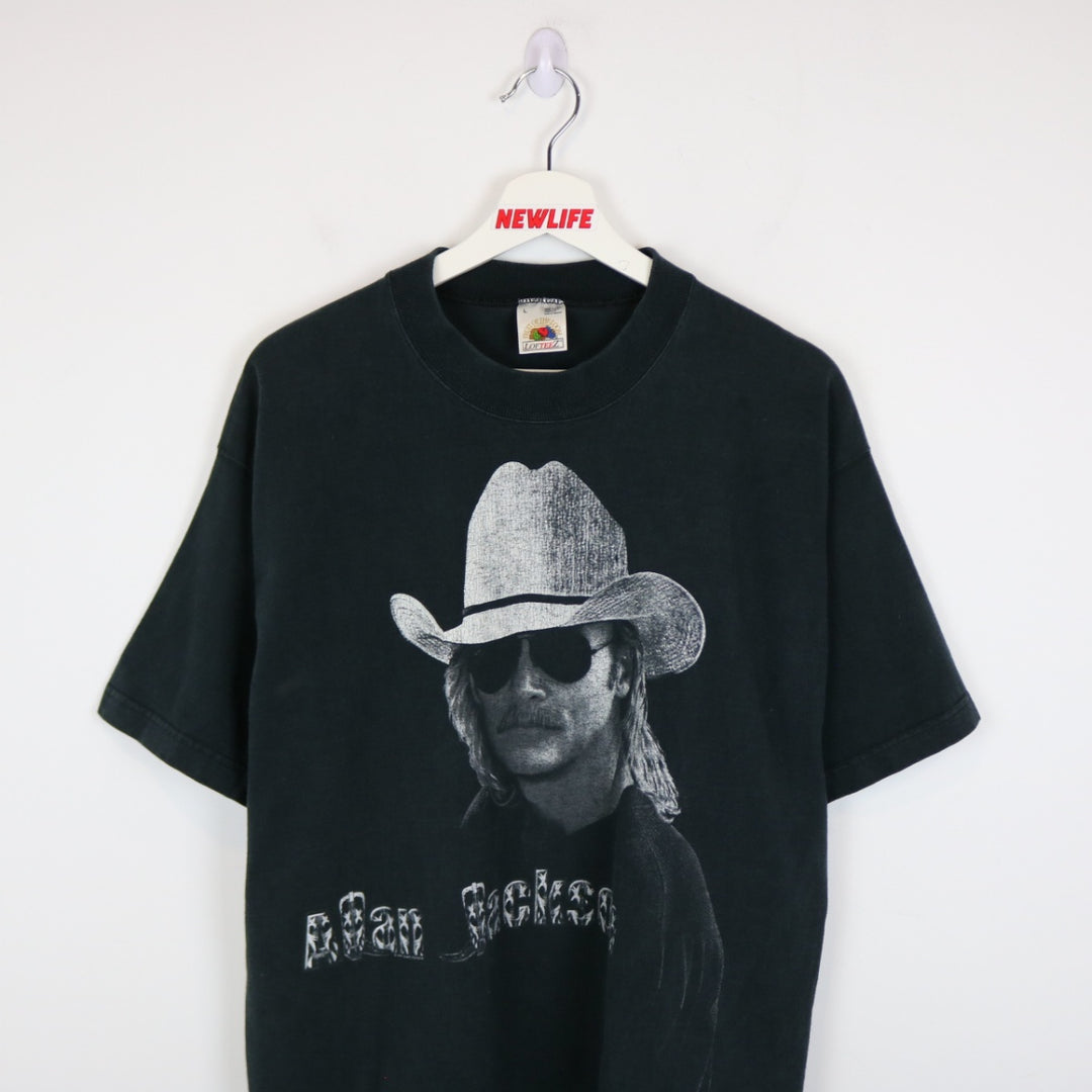 Vintage 1996 Alan Jackson Tee - L-NEWLIFE Clothing