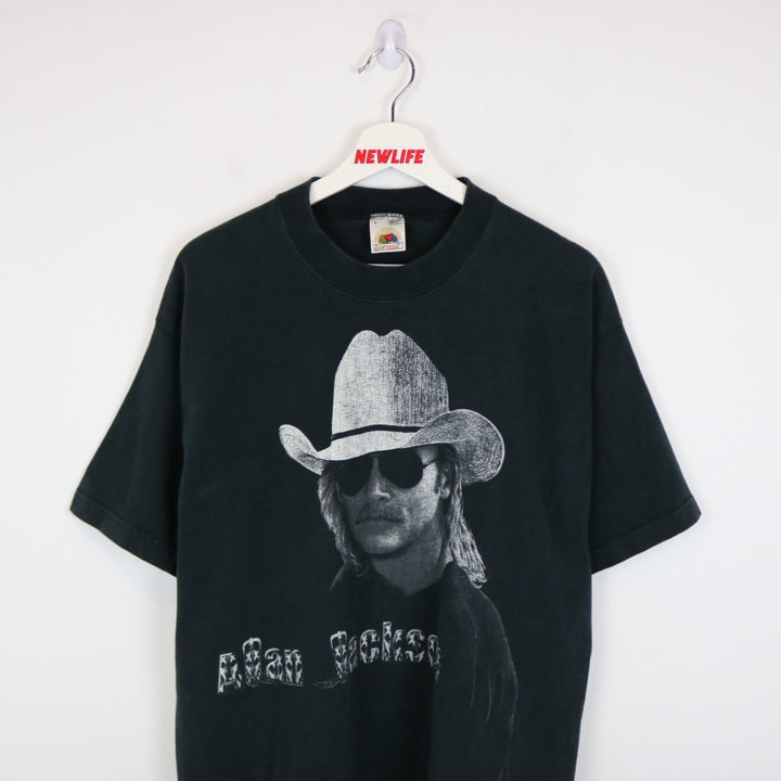 Vintage 1996 Alan Jackson Tee - L-NEWLIFE Clothing