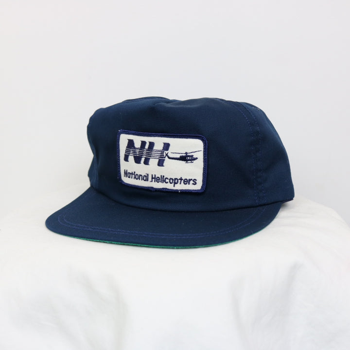 Vintage 80's National Helicopters Hat - OS-NEWLIFE Clothing