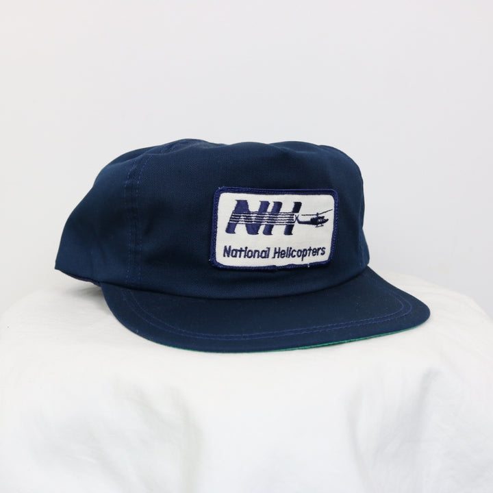 Vintage 80's National Helicopters Hat - OS-NEWLIFE Clothing