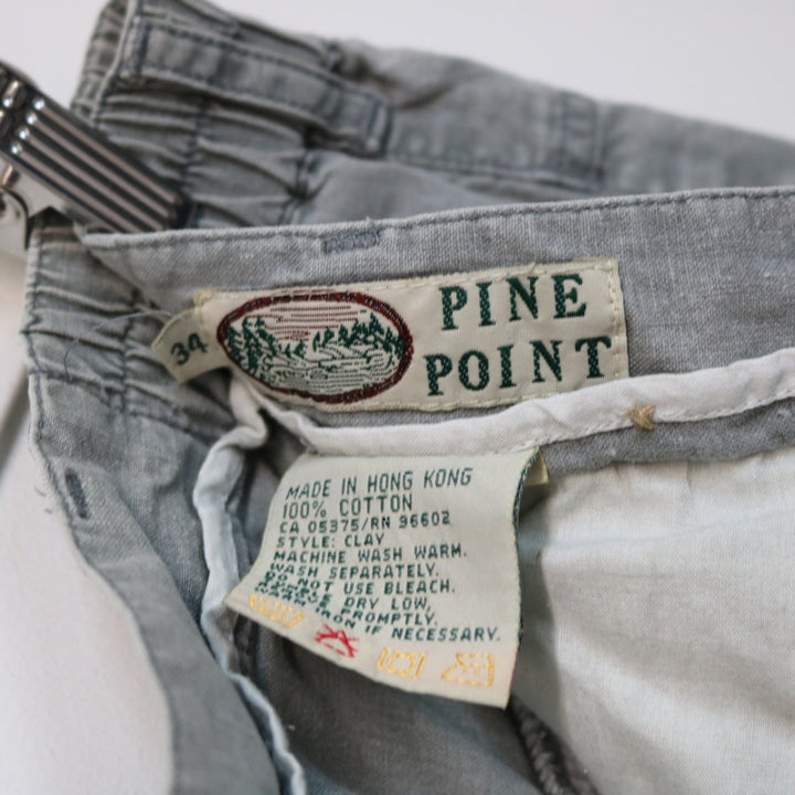 Vintage Pine Point Pleated Shorts - 34"-NEWLIFE Clothing