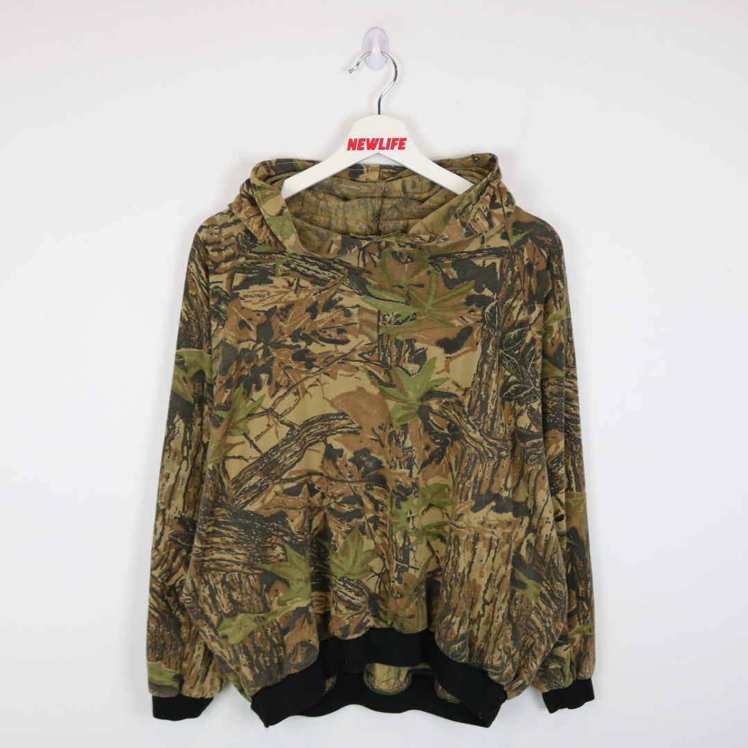 Vintage Real Tree Camo Hoodie - L-NEWLIFE Clothing