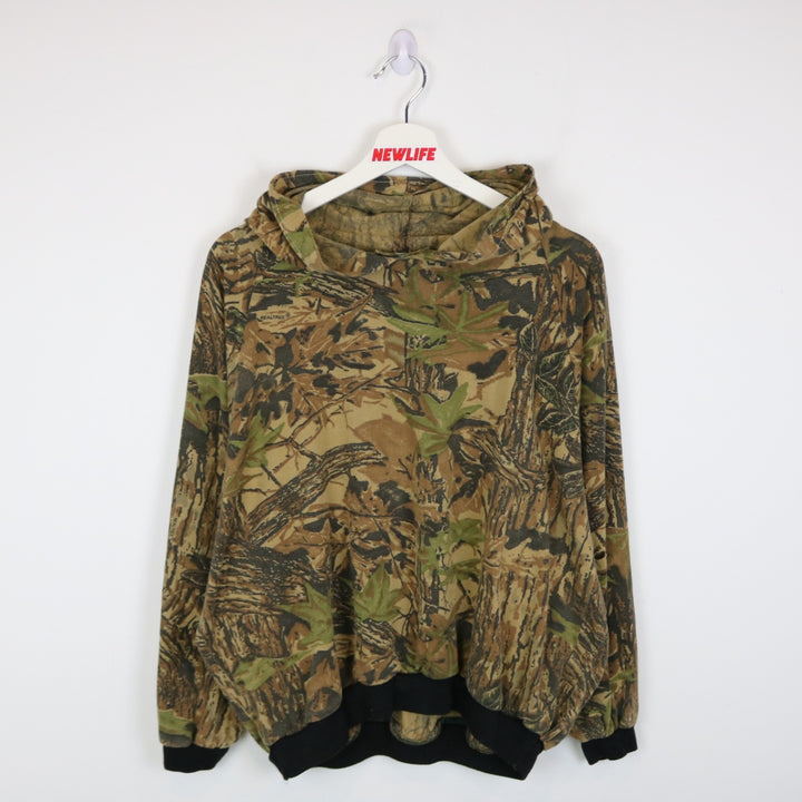 Vintage Real Tree Camo Hoodie - L-NEWLIFE Clothing