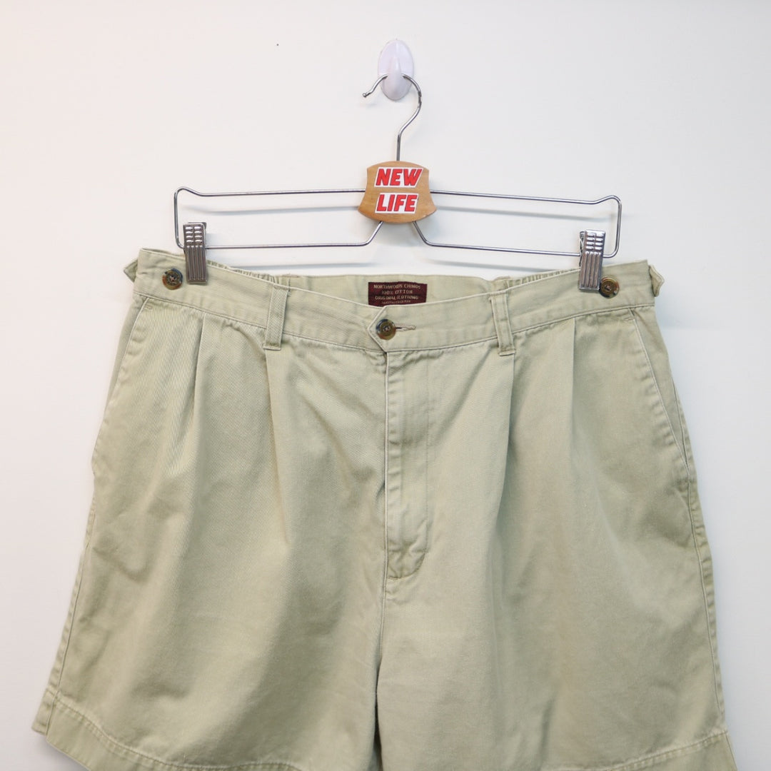 Vintage North Woods Pleated Shorts - 33/36"-NEWLIFE Clothing