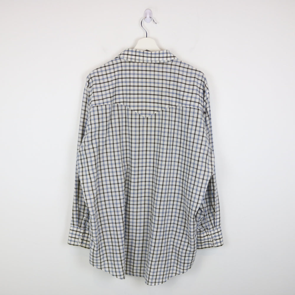 Vintage 90's Ash Creek Plaid Western Button Up - XL-NEWLIFE Clothing
