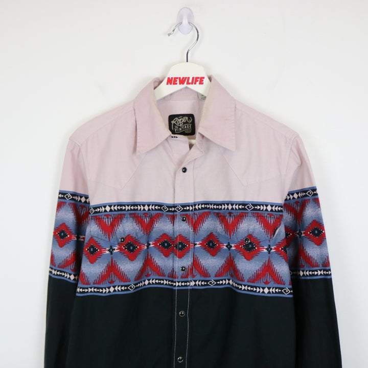 Roper Western Patterned Button Up - S-NEWLIFE Clothing