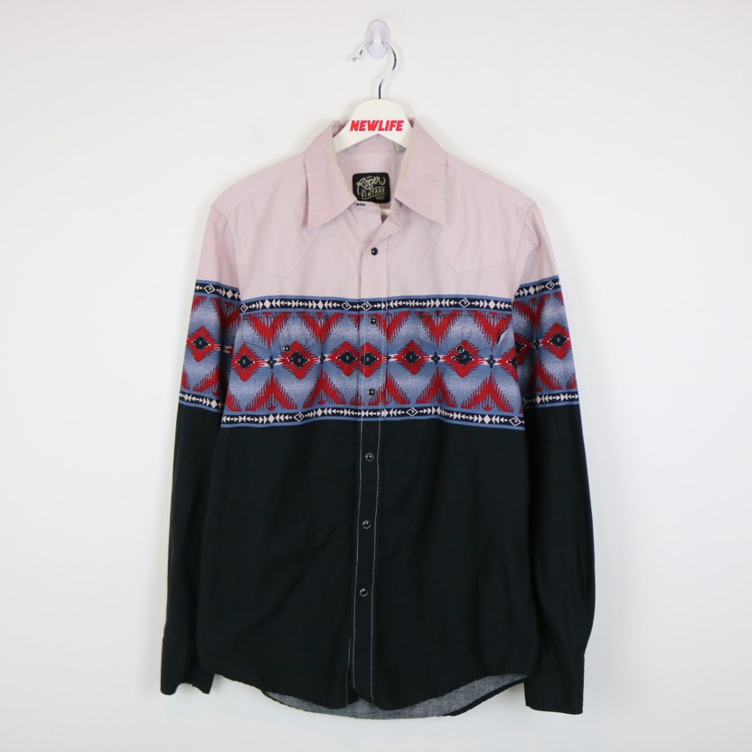 Roper Western Patterned Button Up - S-NEWLIFE Clothing