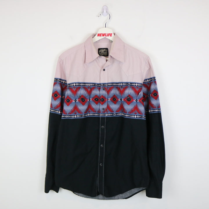 Roper Western Patterned Button Up - S-NEWLIFE Clothing