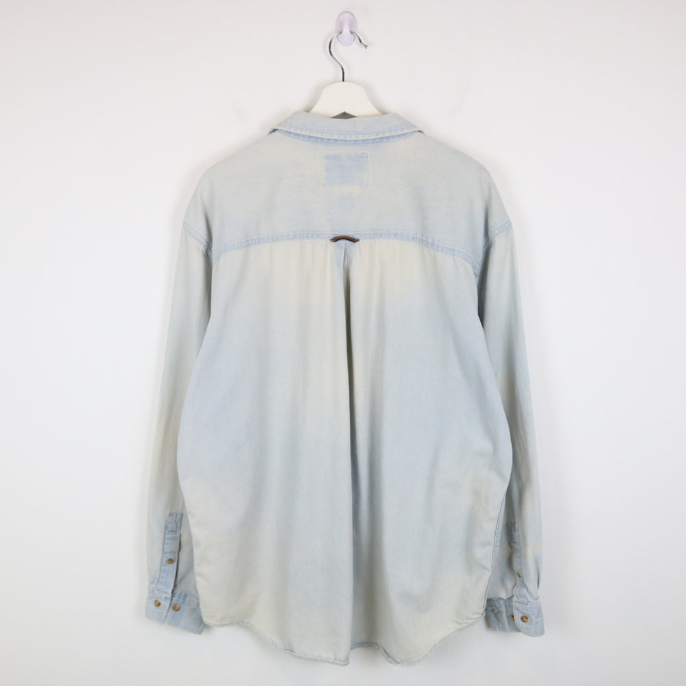 Vintage 90's M&M's Denim Button Up - XL-NEWLIFE Clothing