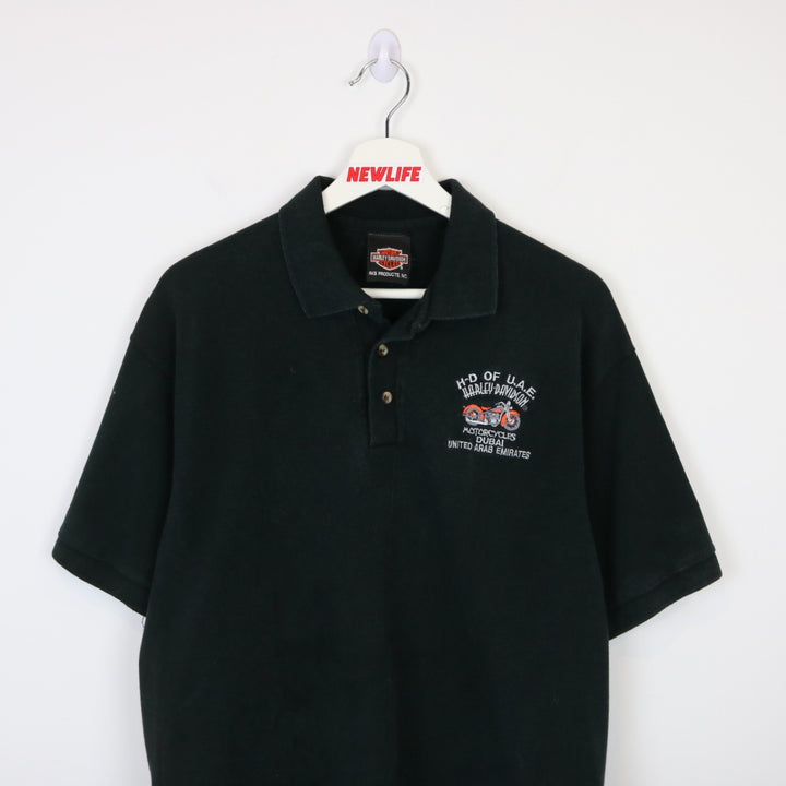 Vintage Harley Davidson Dubai Polo Shirt - M-NEWLIFE Clothing