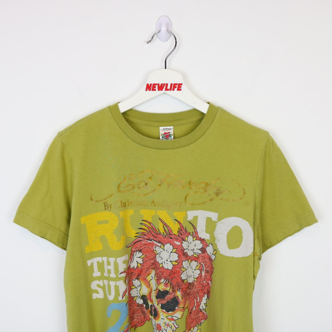 Vintage Y2K Ed Hardy Skull Tee - M-NEWLIFE Clothing