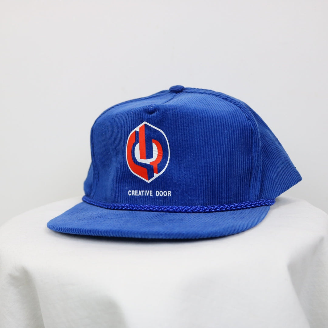 Vintage 90's Creative Door Corduroy Rope Hat - OS-NEWLIFE Clothing