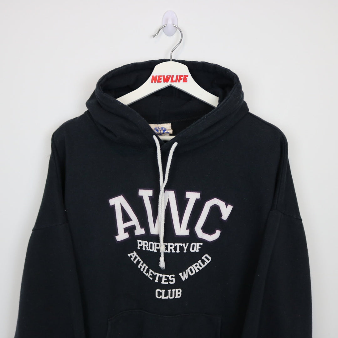 Vintage 90's Athletes World Club Hoodie - L-NEWLIFE Clothing