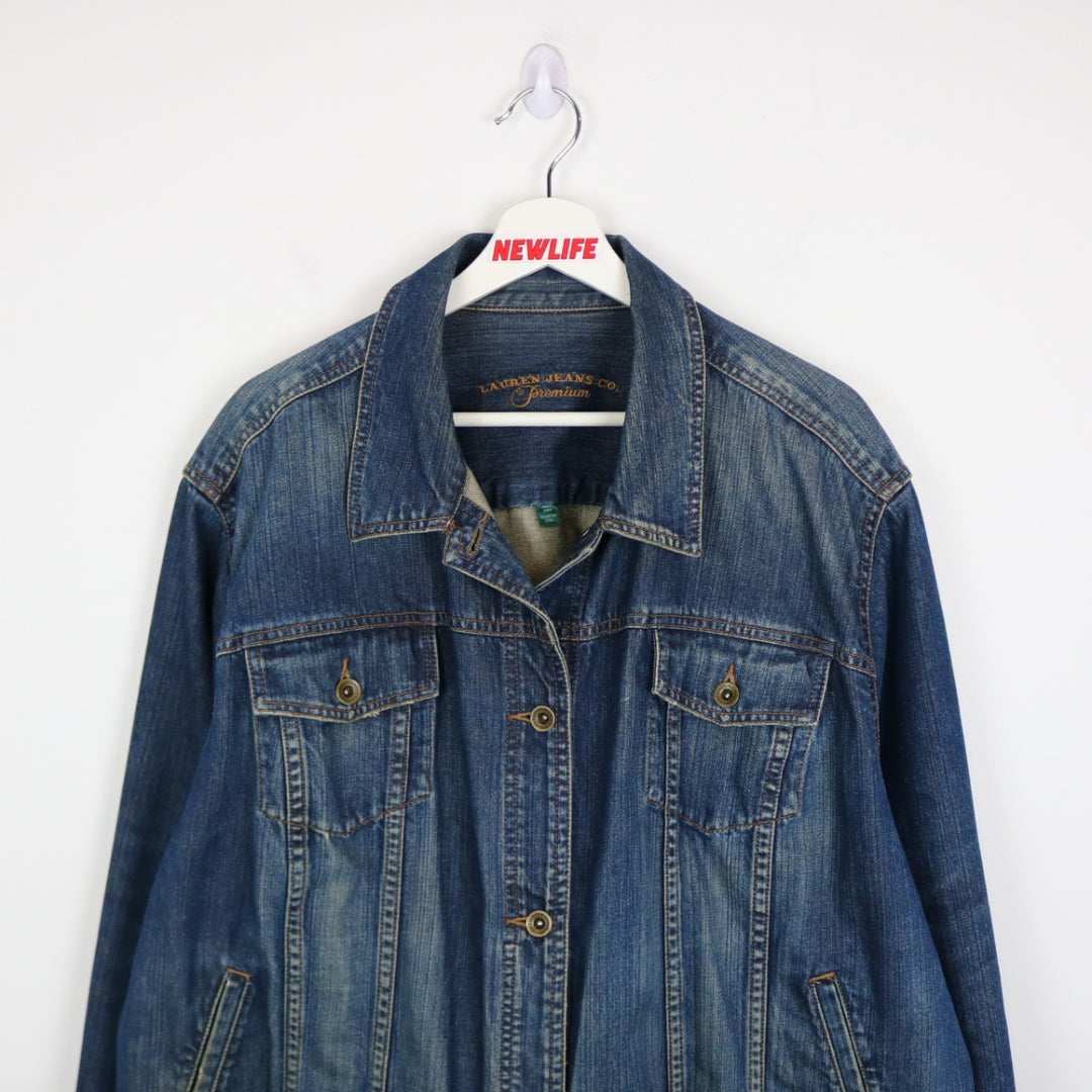 Vintage Ralph Lauren Denim Jacket - XXL-NEWLIFE Clothing
