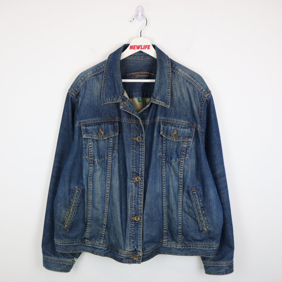 Vintage Ralph Lauren Denim Jacket - XXL-NEWLIFE Clothing