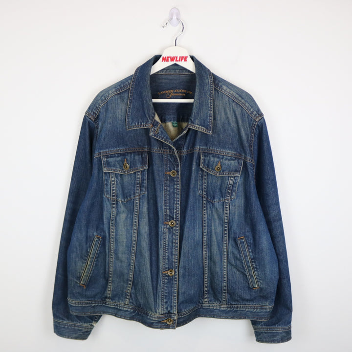 Vintage Ralph Lauren Denim Jacket - XXL-NEWLIFE Clothing