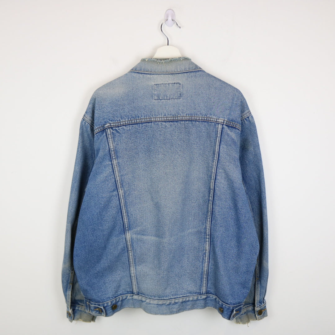 Vintage 2006 Chevrolet Road Trip Denim Jacket - XL-NEWLIFE Clothing