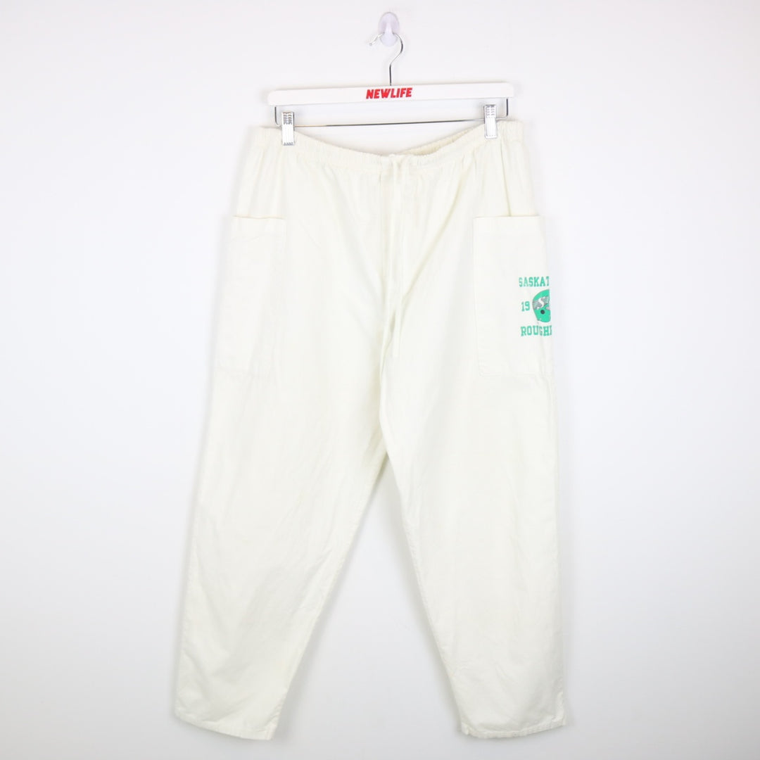 Vintage 1989 Saskatchewan Roughriders CFL Pants - L-NEWLIFE Clothing