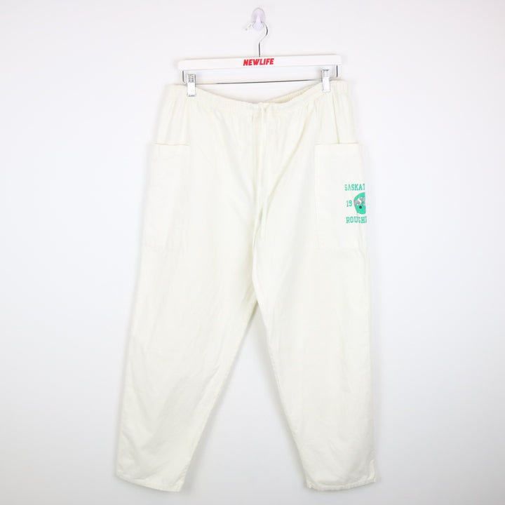 Vintage 1989 Saskatchewan Roughriders CFL Pants - L-NEWLIFE Clothing