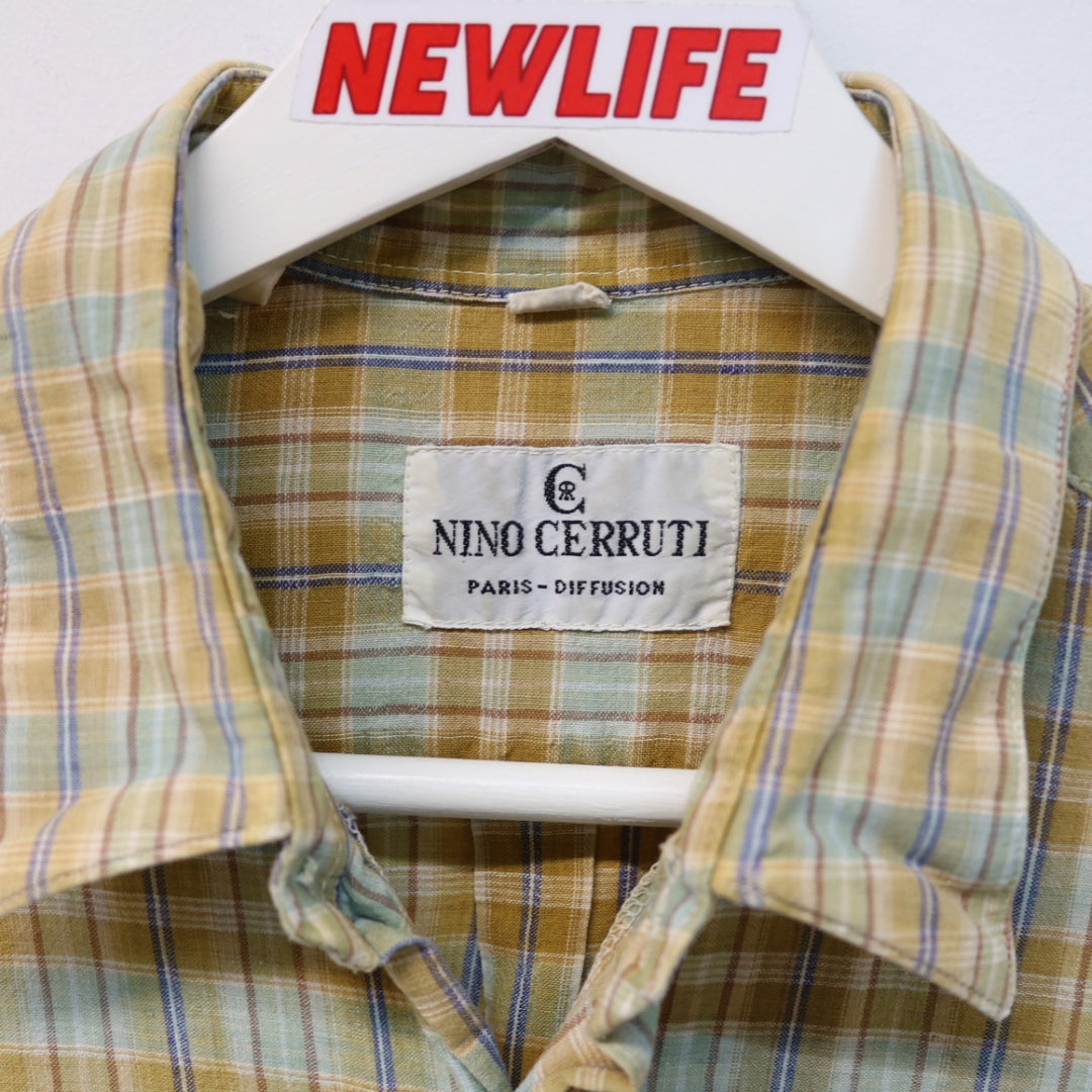 Vintage 90's Plaid Button Up - S-NEWLIFE Clothing