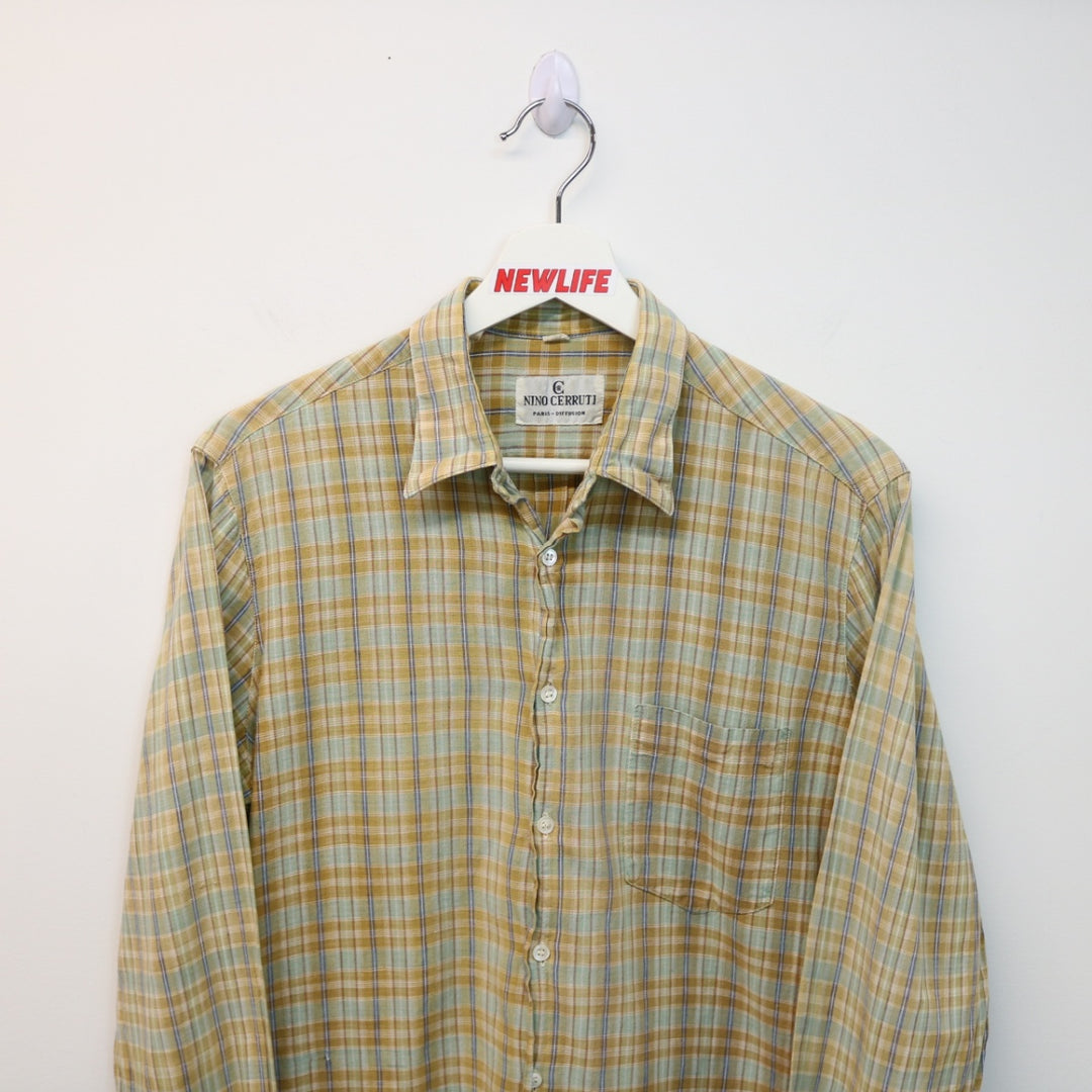 Vintage 90's Plaid Button Up - S-NEWLIFE Clothing