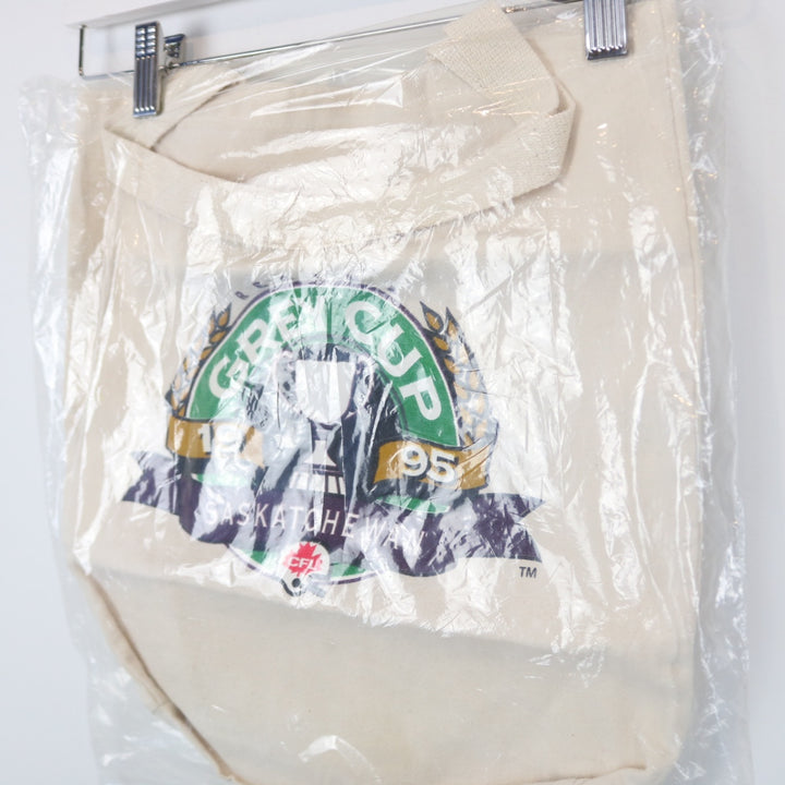 Vintage 1995 Regina Grey Cup Tote Bag - OS-NEWLIFE Clothing